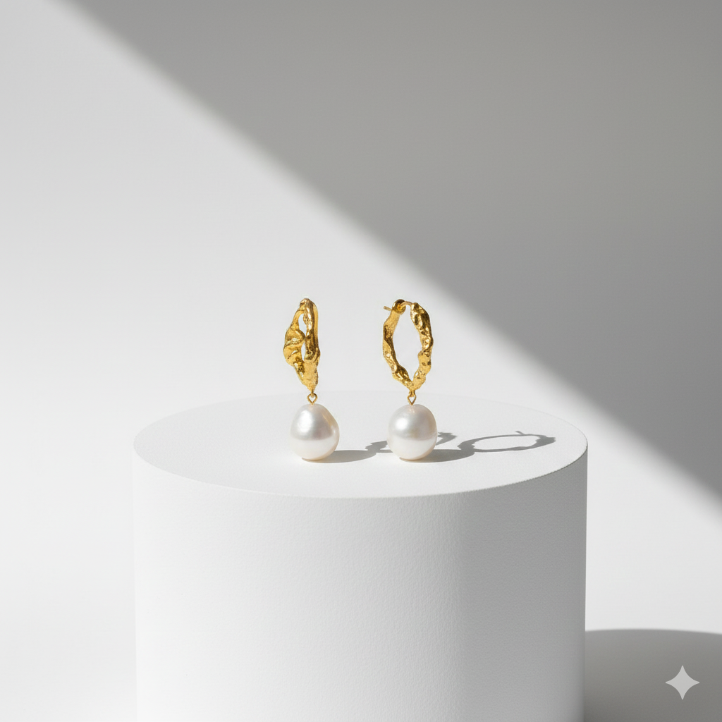 עגילי פנינה