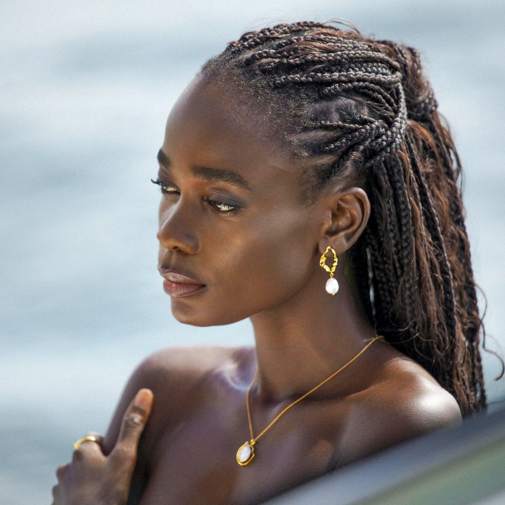 עגילי פנינה